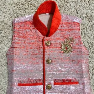 Ethnic Indian half jacket boys (toddler)